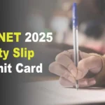 UGC NET June 2025 Exam City Slip Admit Card